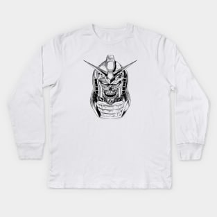 gundam rx 78 Kids Long Sleeve T-Shirt